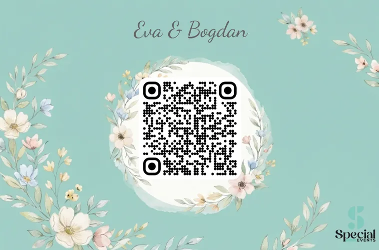 Model card QR Bloom